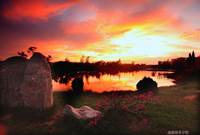 曲靖師范學(xué)院&mdash;南湖晚景